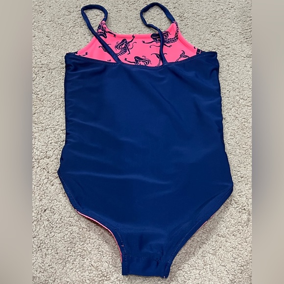 Wonder Nation Mermaid Reversible One Piece Swimsuit -Youth Size XS - Picture 2 of 5